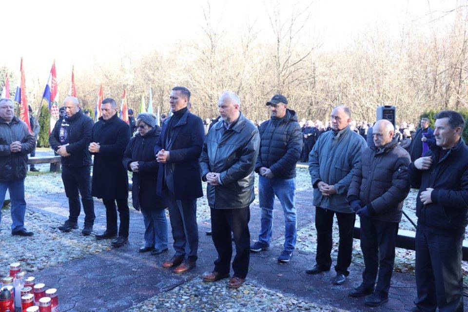 Sjećanje na poginule hrvatske branitelje kod Brusničkog mosta