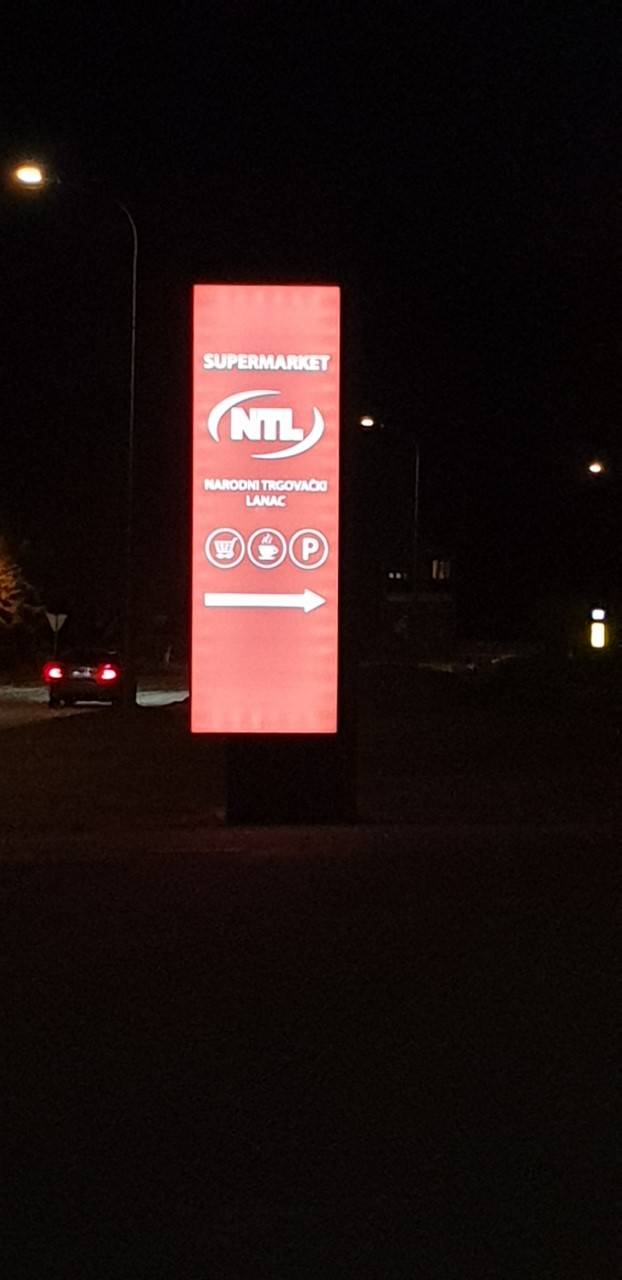 Velički poslovni centar pri kraju izgradnje, prvi stanar trgovina NTL