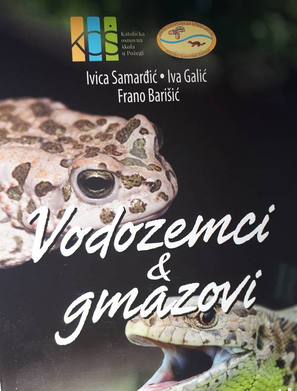 Održana promocija knjige Vodozemci i gmazovi Požeške kotline i gorja autora Ivice Samarđića, Ive Galić i Frane Barišića