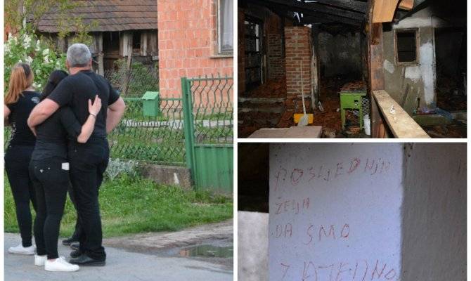 Samo nekoliko metara od mrtve supruge ubojica je ostavio poruku, a kasnije- zaspao!