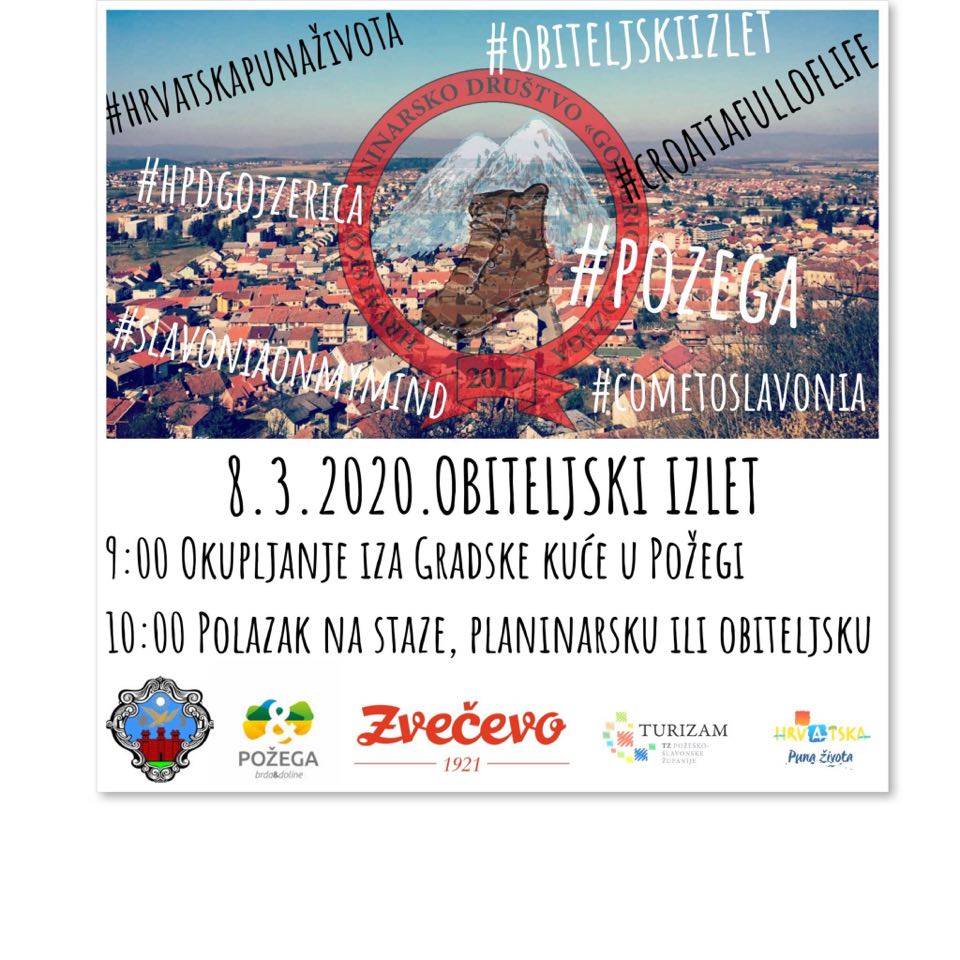 HPD Gojzerica organizira 3. Obiteljski izlet za sve velike i male