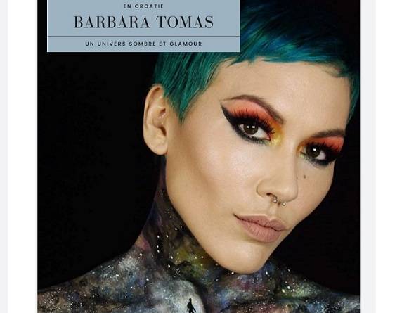 SVJETSKA, A NAŠA: Požežanka Barbara (BrushBara) u francuskom časopisu