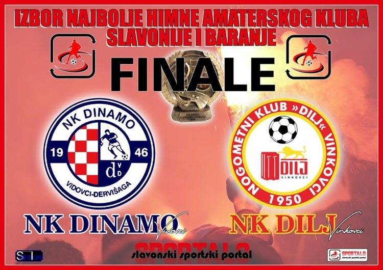 Podržite NK Dinamo Vidovci-Dervišaga u finalu u izboru najbolje himne amaterskih klubova Slavonije i Baranje