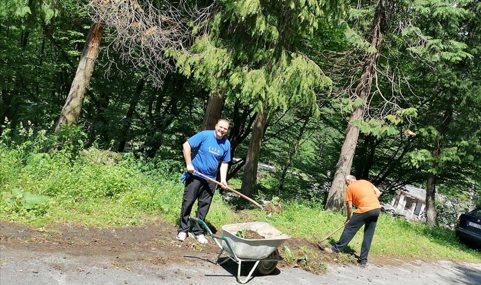Radna akcija na planinarskim objektima Društva...