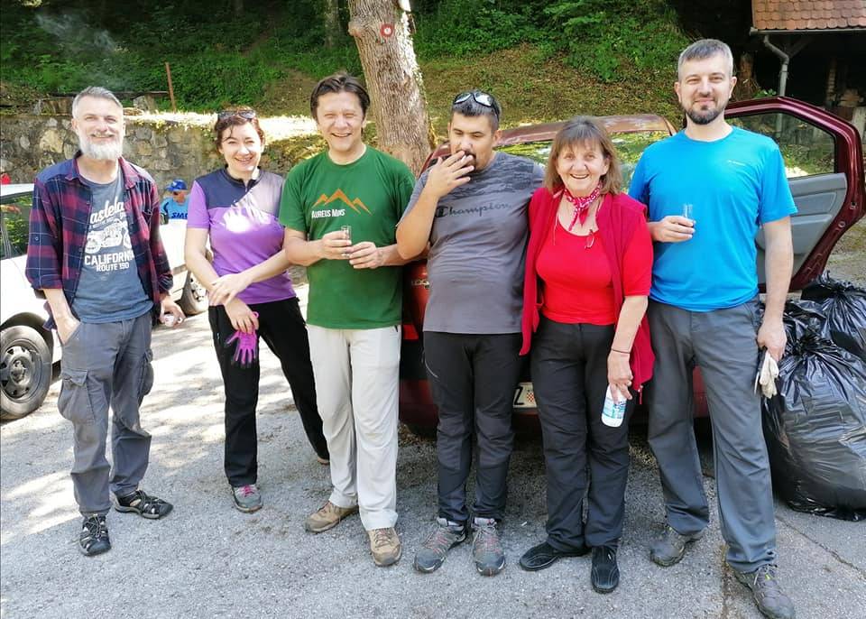 Radna akcija na planinarskim objektima Društva...