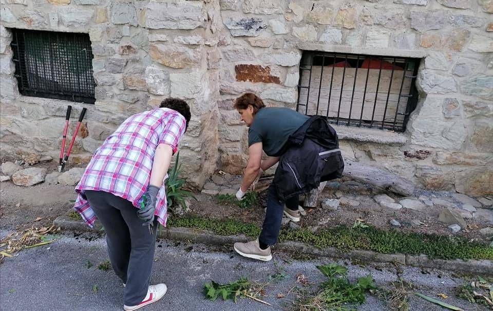 Radna akcija na planinarskim objektima Društva...