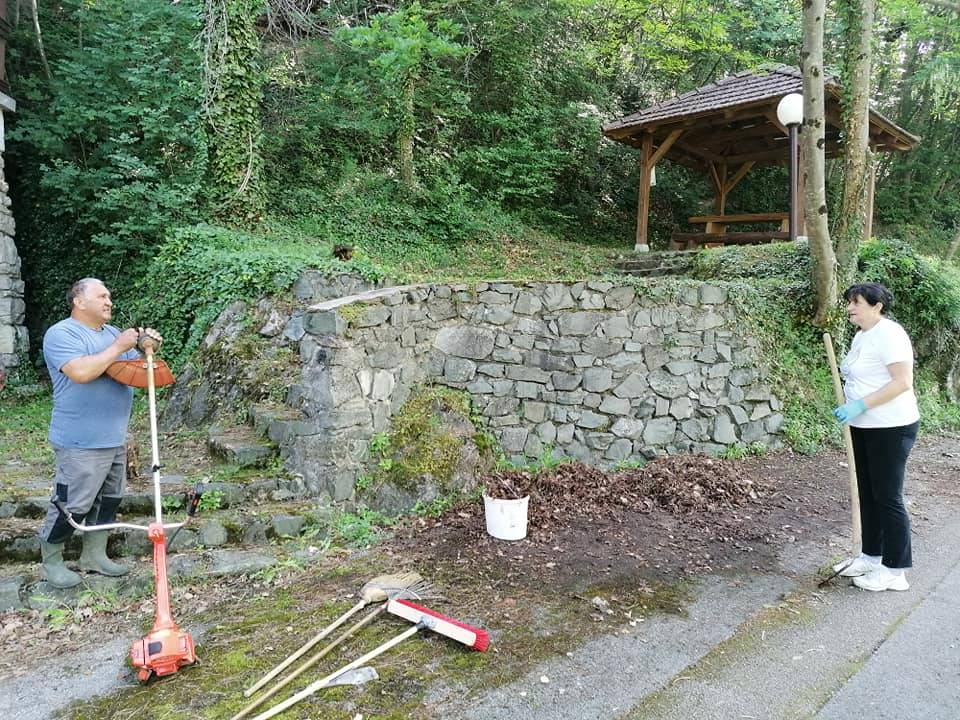 Radna akcija na planinarskim objektima Društva...