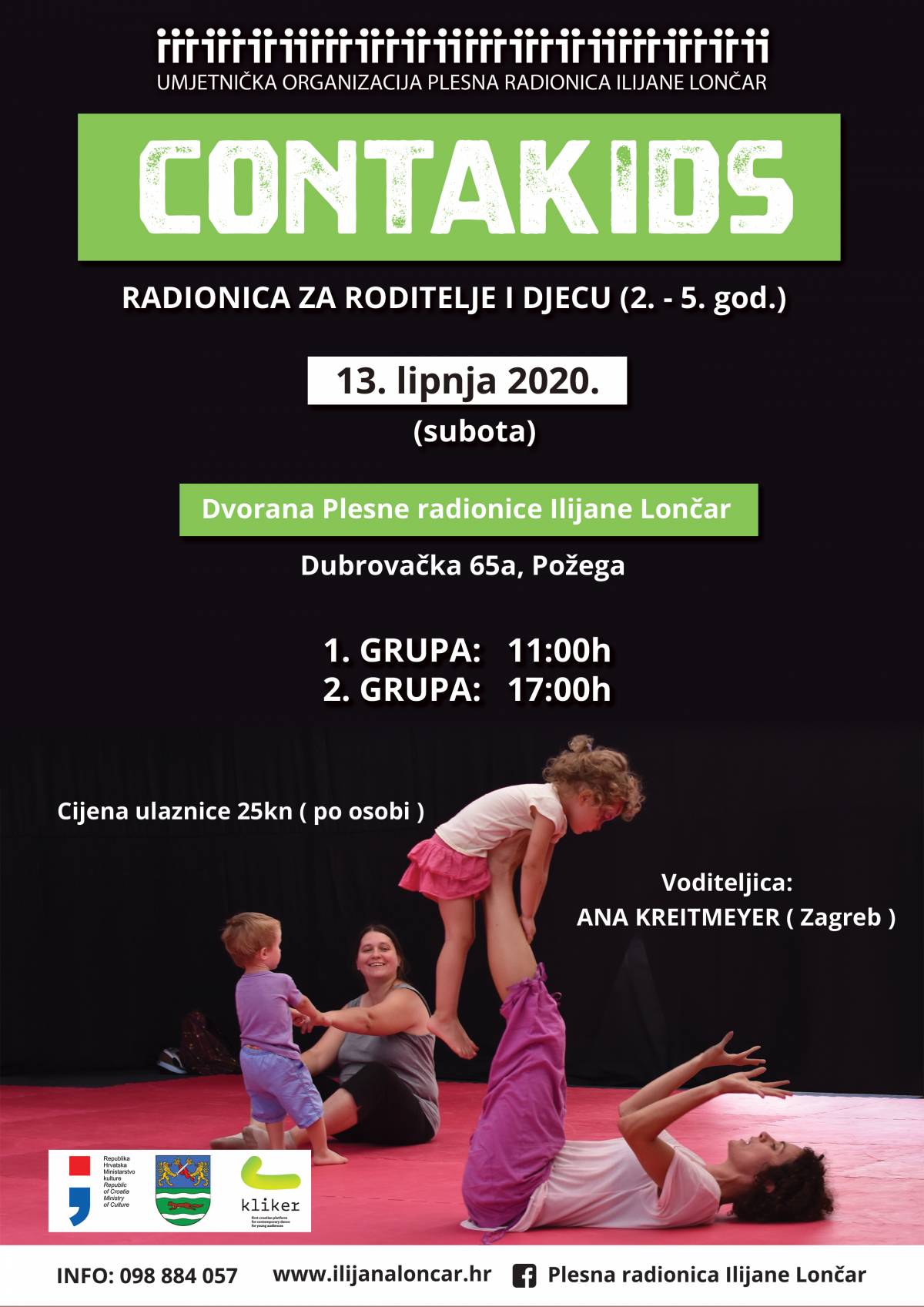 Prijavite se na CONTAKIDS interaktivne radionice za roditelje i djecu od 2 do 5 godina