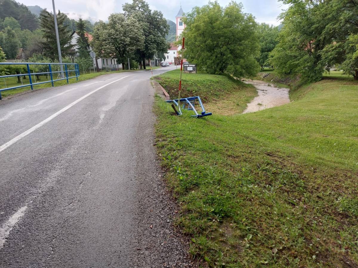 Srušena ograda na mostu u Velikoj će uskoro u sanaciju