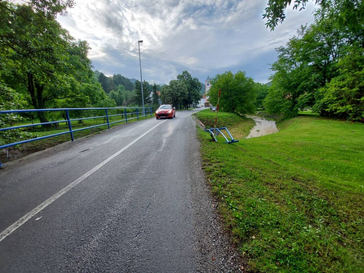 Srušena ograda na mostu u Velikoj će uskoro u sanaciju