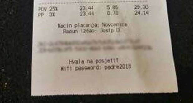 Šokirani konobar: ʺRačun je bio 24 kuna, a turisti su mislili da su ostavili 30ʼʺ