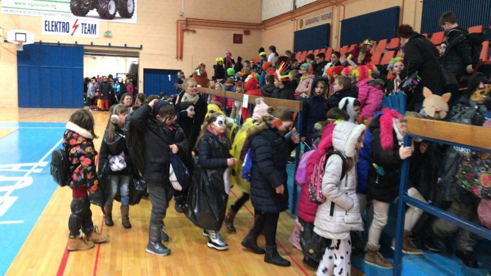 Male maškare ispunile sportsku dvoranu Tomislav Pirc