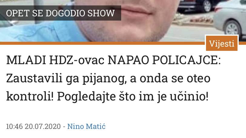 Požeška sačekuša... Danas on, sutra vi?