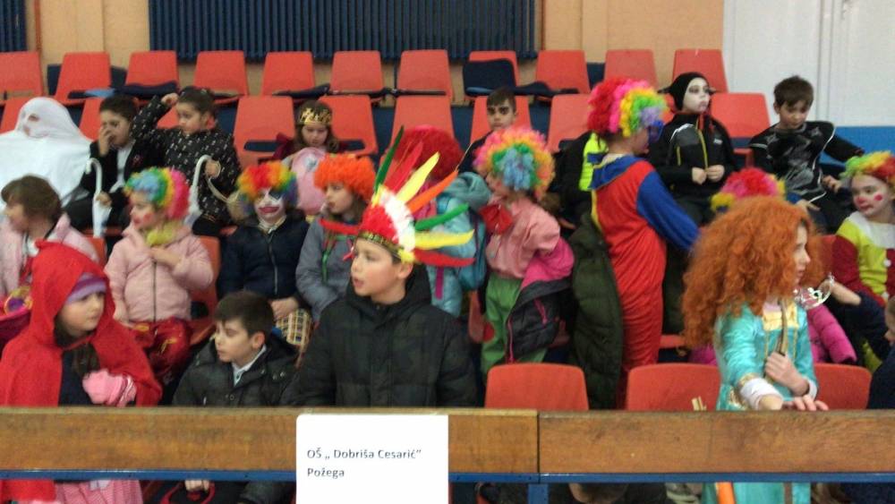 Male maškare ispunile sportsku dvoranu Tomislav Pirc