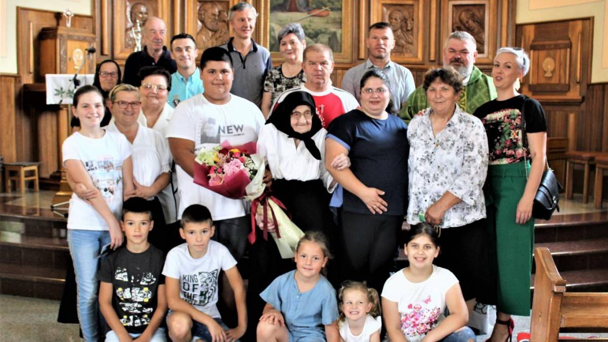 Slavonka Ana Stipanović na blagdan sv. Ane proslavila 103. rođendan