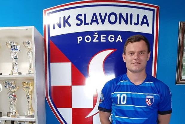 Ivan Antunović u NK Slavoniji - odlični napadač s prvoligaškim iskustvom pojačao redove ʺPlavih s Orljaveʺ
