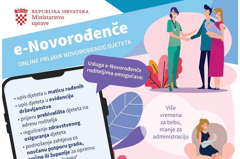 I Općina Velika uvela online prijavu novorođene djece putem sustava e-građani