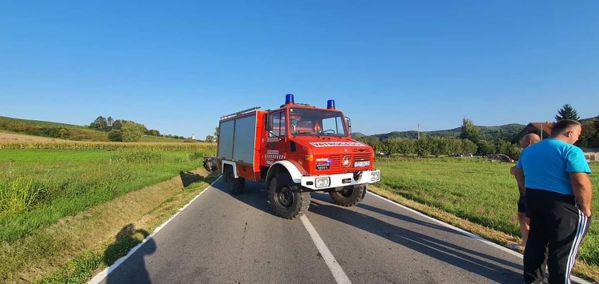 Teža prometna nesreća kod Daranovaca, dvije osobe završile u OŽB Požega