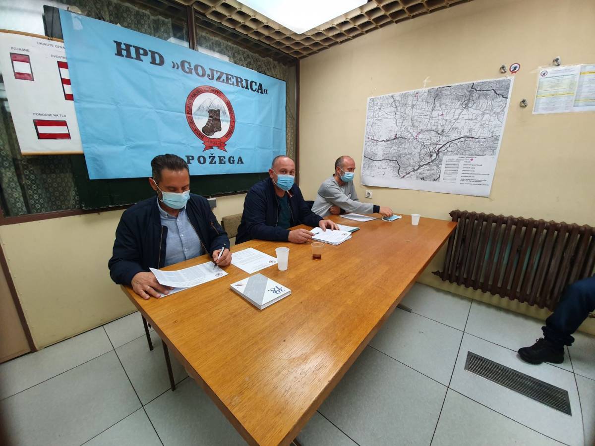 Održana redovna godišnja izvještajna skupština HPD Gojzerica Požega