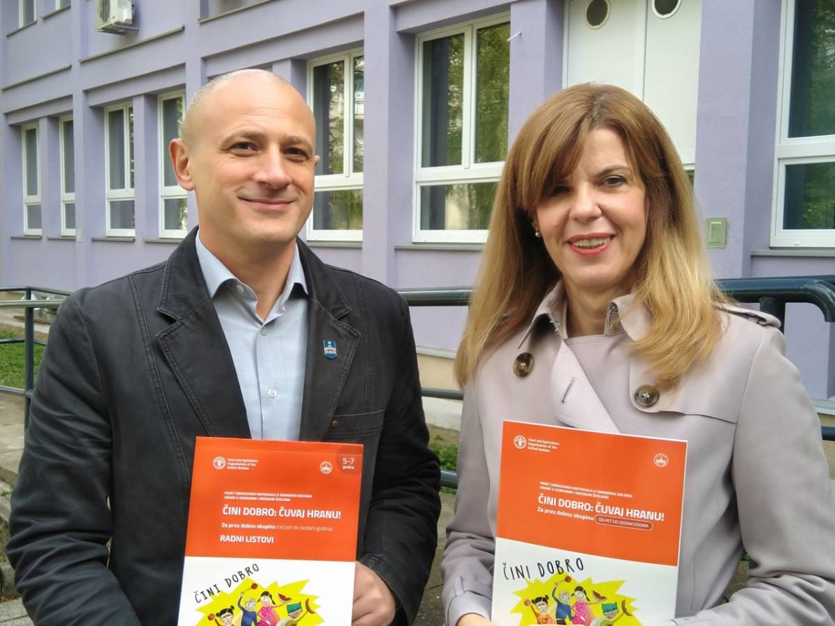 Djeca Osijeka će biti mali ambasadori FAO-a u borbi protiv bacanja hrane