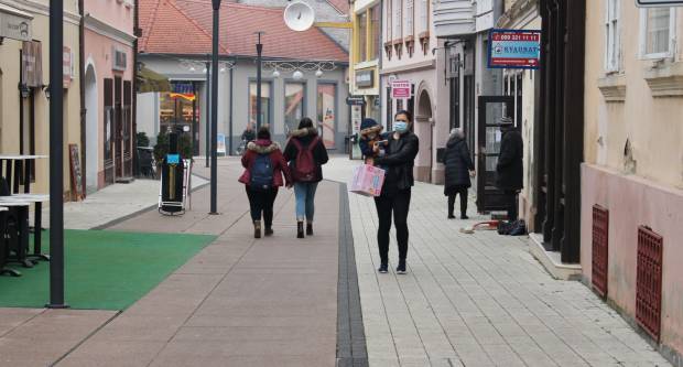 Prvi tjedan malog lockdowna, Požega 5.12.2020.