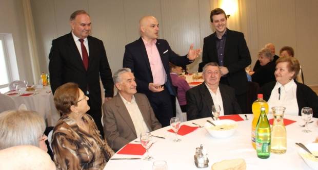 Valentinovo za bračne parove s 50 i više godina braka u Požegi 15.2.2018.