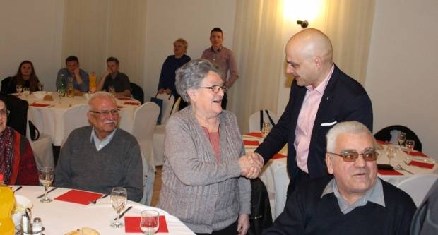 Valentinovo za bračne parove s 50 i više godina braka u Požegi 15.2.2018.