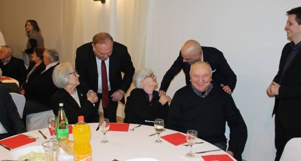 Valentinovo za bračne parove s 50 i više godina braka u Požegi 15.2.2018.
