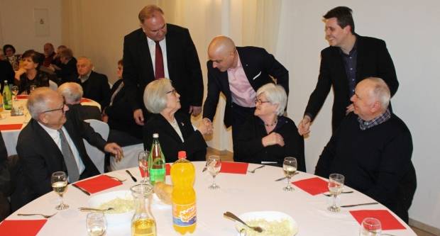 Valentinovo za bračne parove s 50 i više godina braka u Požegi 15.2.2018.