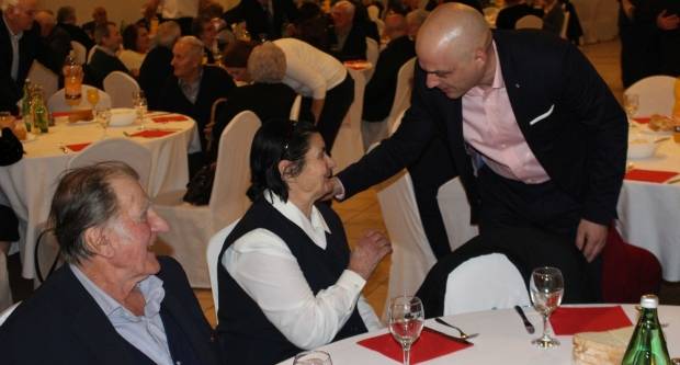 Valentinovo za bračne parove s 50 i više godina braka u Požegi 15.2.2018.