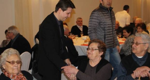 Valentinovo za bračne parove s 50 i više godina braka u Požegi 15.2.2018.