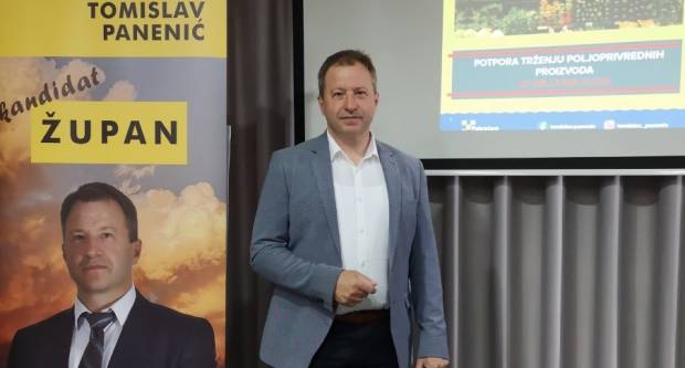 Tomislav Panenić predstavio izborni program ʺPametna Vukovarsko-srijemska županijaʺ