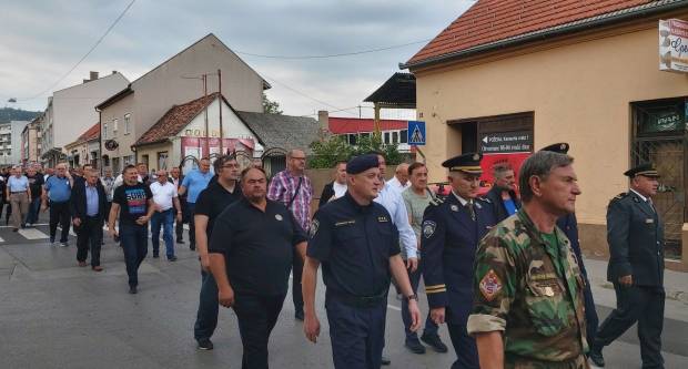 Održan Mimohod pobjednika, branitelja i građana kao spomen obilježja hrvatskim braniteljima