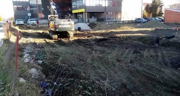 Nastavljaju se radovi na izgradnji parkirališta u Naselju Slavonija I  