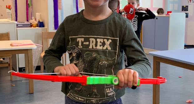 FOTO: Preslatki mališani iz kutjevačkog vrtića ʺGrozdićʺ obilježili maškare