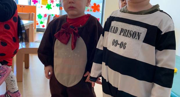 FOTO: Preslatki mališani iz kutjevačkog vrtića ʺGrozdićʺ obilježili maškare