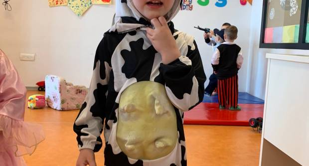 FOTO: Preslatki mališani iz kutjevačkog vrtića ʺGrozdićʺ obilježili maškare