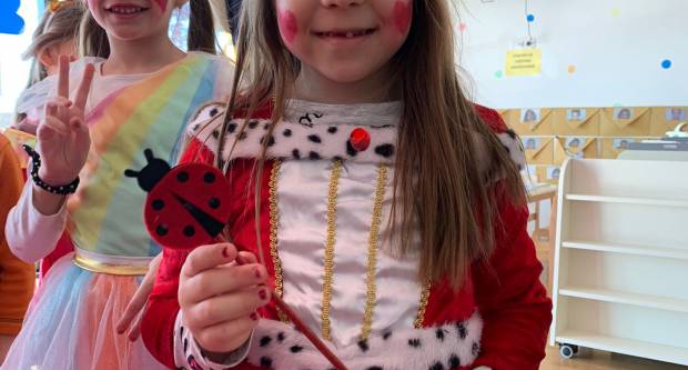 FOTO: Preslatki mališani iz kutjevačkog vrtića ʺGrozdićʺ obilježili maškare