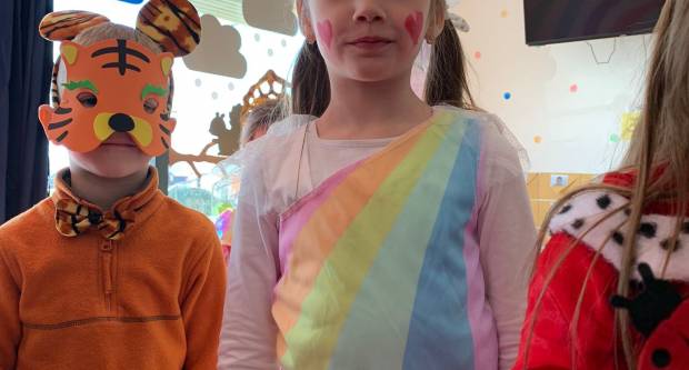 FOTO: Preslatki mališani iz kutjevačkog vrtića ʺGrozdićʺ obilježili maškare