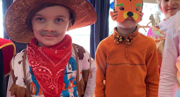 FOTO: Preslatki mališani iz kutjevačkog vrtića ʺGrozdićʺ obilježili maškare