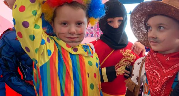 FOTO: Preslatki mališani iz kutjevačkog vrtića ʺGrozdićʺ obilježili maškare