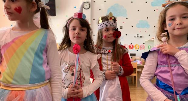 FOTO: Preslatki mališani iz kutjevačkog vrtića ʺGrozdićʺ obilježili maškare