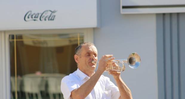 Povodom Dana državnosti RH položeni vijenci na Trgu 123. brigade u Požegi