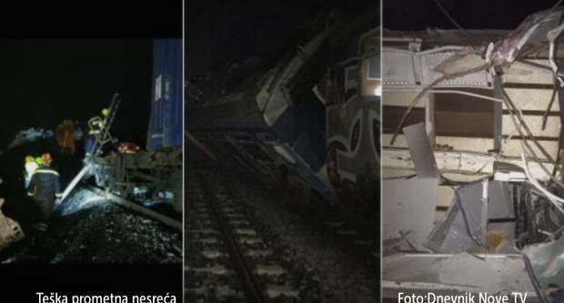 Sudar vlakova kod Novske: Najmanje 6 mrtvih, dio ozlijeđenih ide prema bolnici u Novoj Gradiški