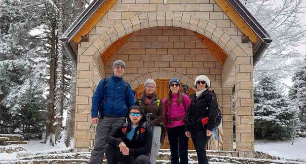 FOTOGALERIJA: HPD ʺGojzericaʺ Požega na zimskom usponu - Vlašić BiH