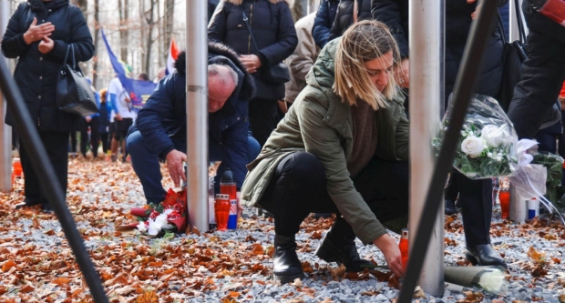 FOTO: 32. obljetnica tragične pogibije jedanaestorice hrvatskih vitezova na Papuku