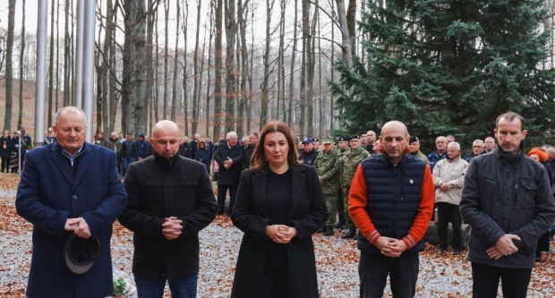 FOTO: 32. obljetnica tragične pogibije jedanaestorice hrvatskih vitezova na Papuku