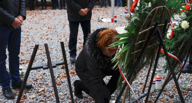 FOTO: 32. obljetnica tragične pogibije jedanaestorice hrvatskih vitezova na Papuku