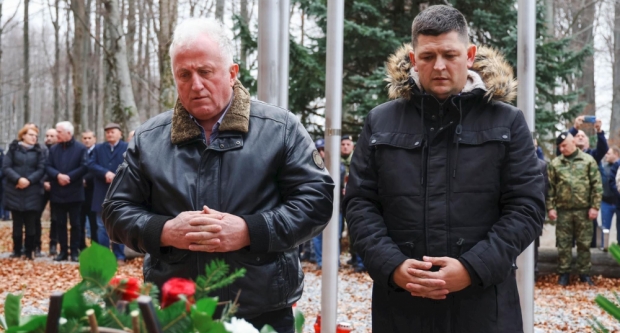 FOTO: 32. obljetnica tragične pogibije jedanaestorice hrvatskih vitezova na Papuku