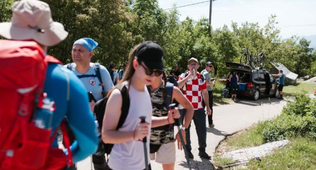 HPD Gojzerica na krovu Hrvatske, dinarskom vrhu Sinjal